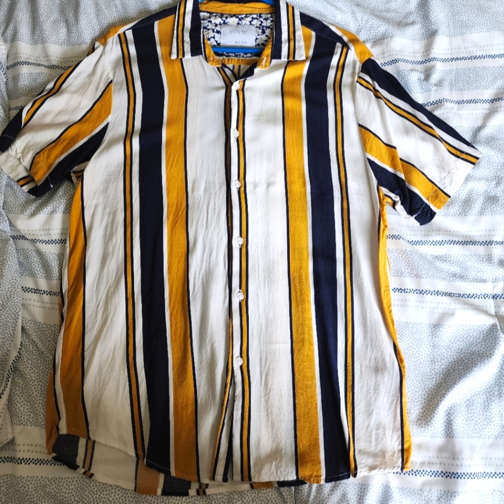 Mens Cactus Man button down